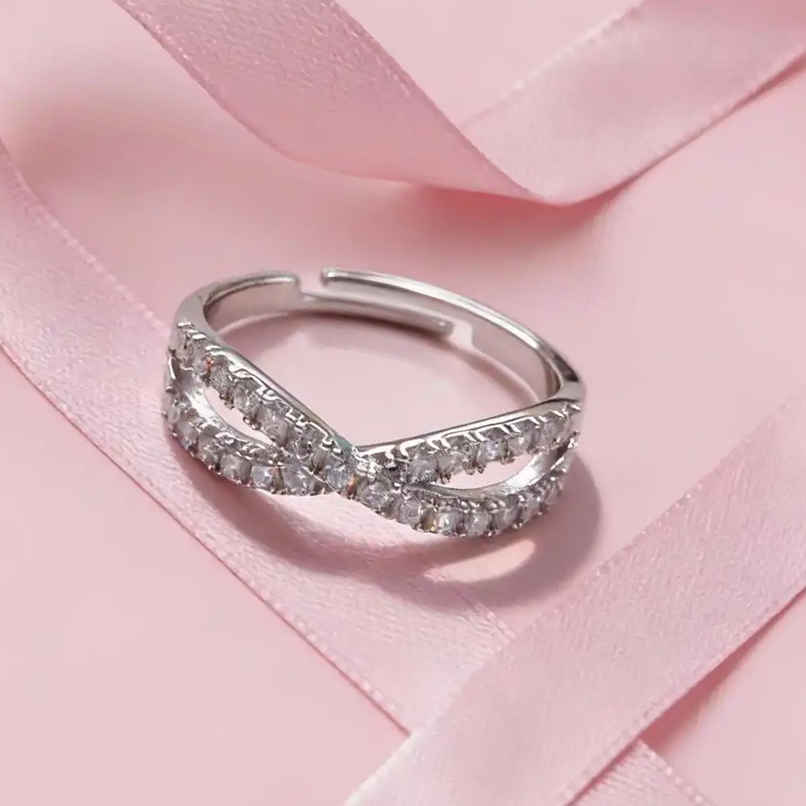 GIVA Silver Infinity Ring GIVA Silver Infinity Ring
