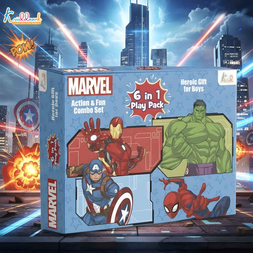 Kriiddaank 6 in 1 Play Pack for Boys Kriiddaank 6 in 1 Play Pack for Boys
