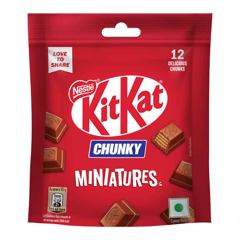 Nestle Kitkat Chunky | Miniatures Share Bag Nestle Kitkat Chunky | Miniatures Share Bag