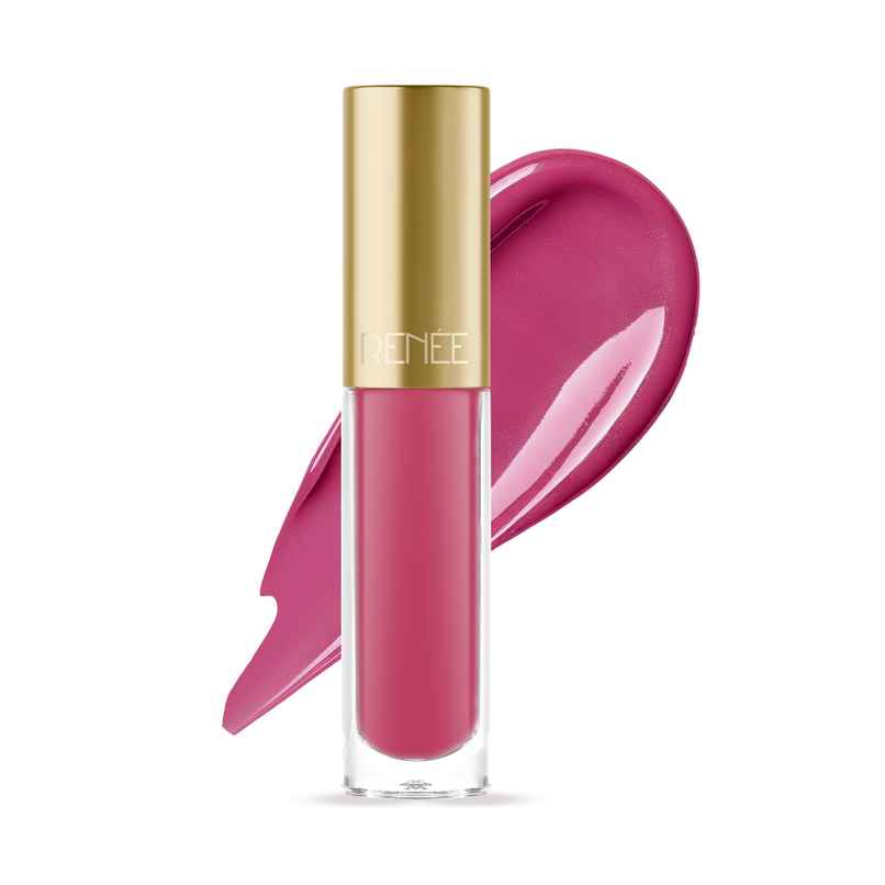 Renee H2O Hydrating Glossy Finish Liquid Lipstick | Pink River