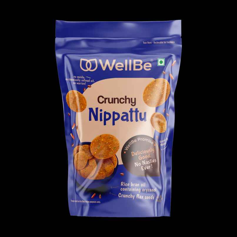 Wellbe Crunchy Nippattu | Savory Snack