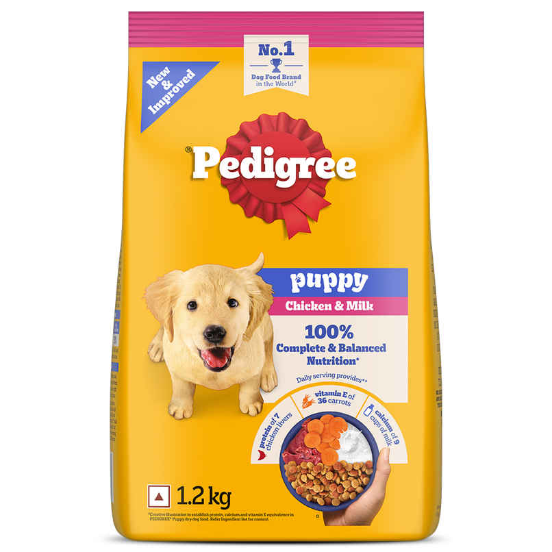 Pedigree Puppy Chicken & Milk Dry Dog Food