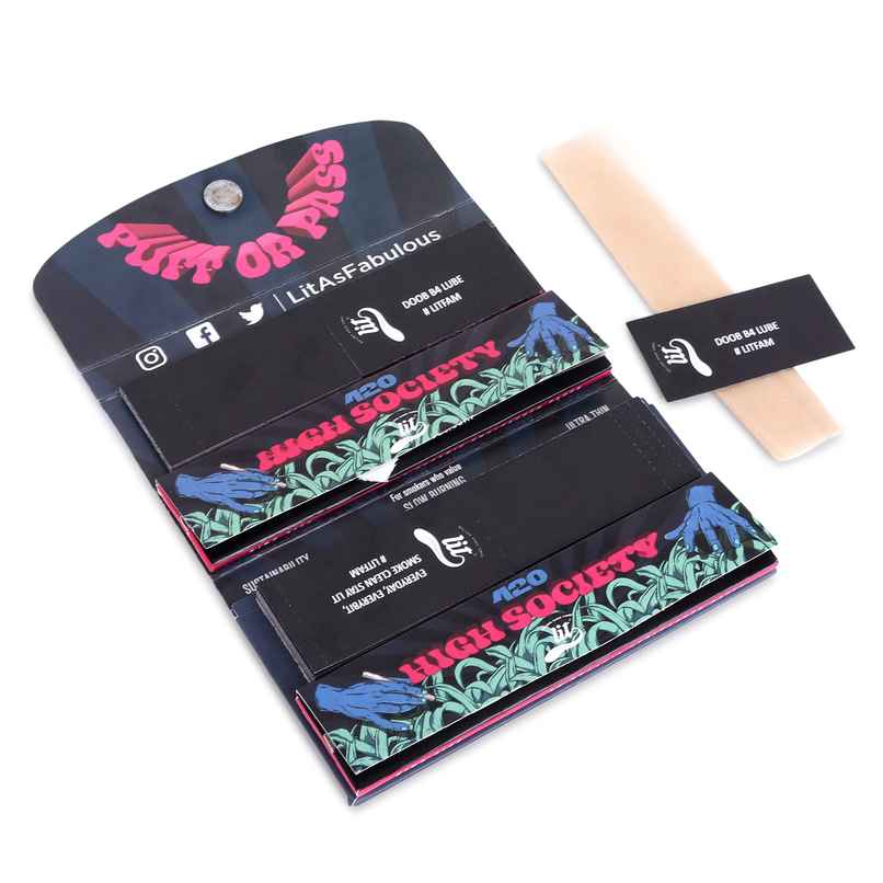 LIT 420 Double Booklet Rolling Paper and Tips| Double Booklet