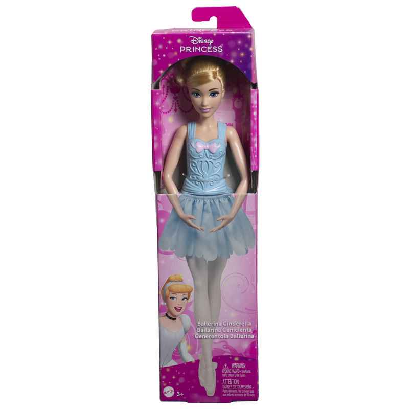 Disney Princess Toys - Posable Ballerina Cinderella Doll Inspired By The Disney Movie |Ballet Toys