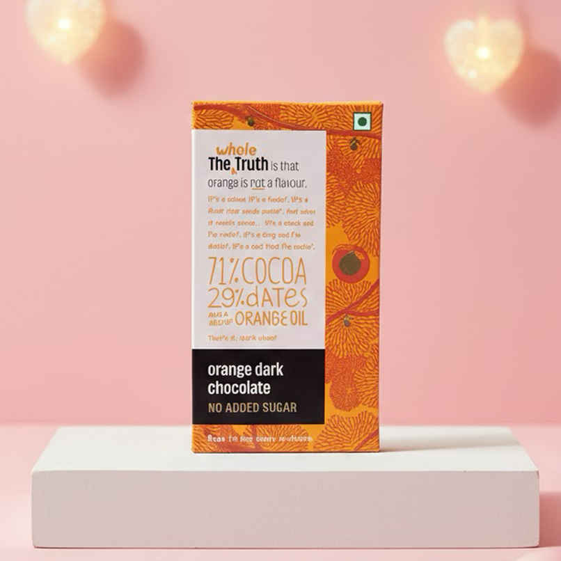 The Whole Truth Orange Dark Chocolate | Premium & Indulgent