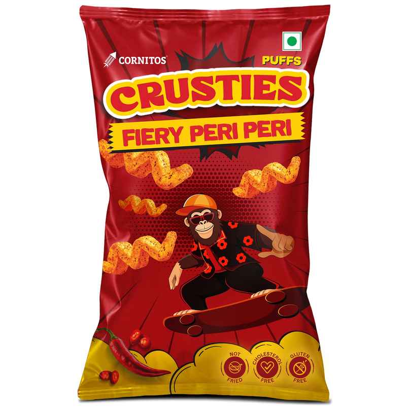 Cornitos Crusties Puffs Fiery Peri Peri Flavour