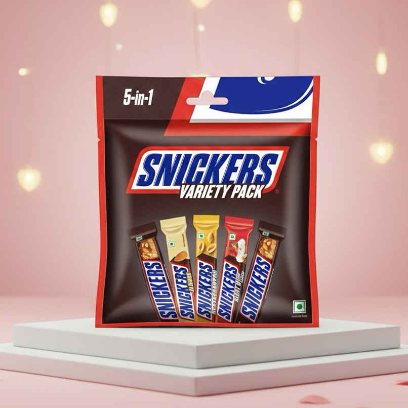 Snickers Variety Pack | Assorted Bars | Peanut, Almond, Butterscotch & Berry Whip