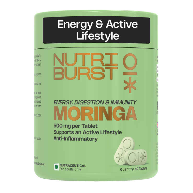 Nutriburst Moringa 500mg Tablets Nutriburst Moringa 500mg Tablets