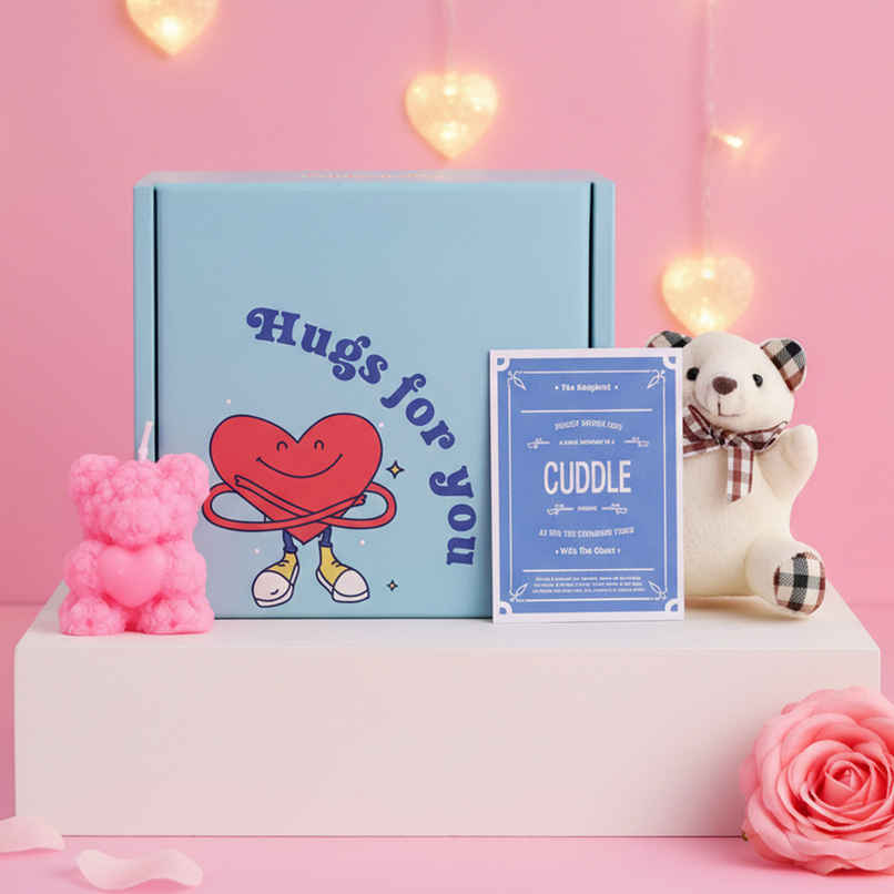 Teddy Love Surprise Gift Hamper Assorted Designs | Happy Mail