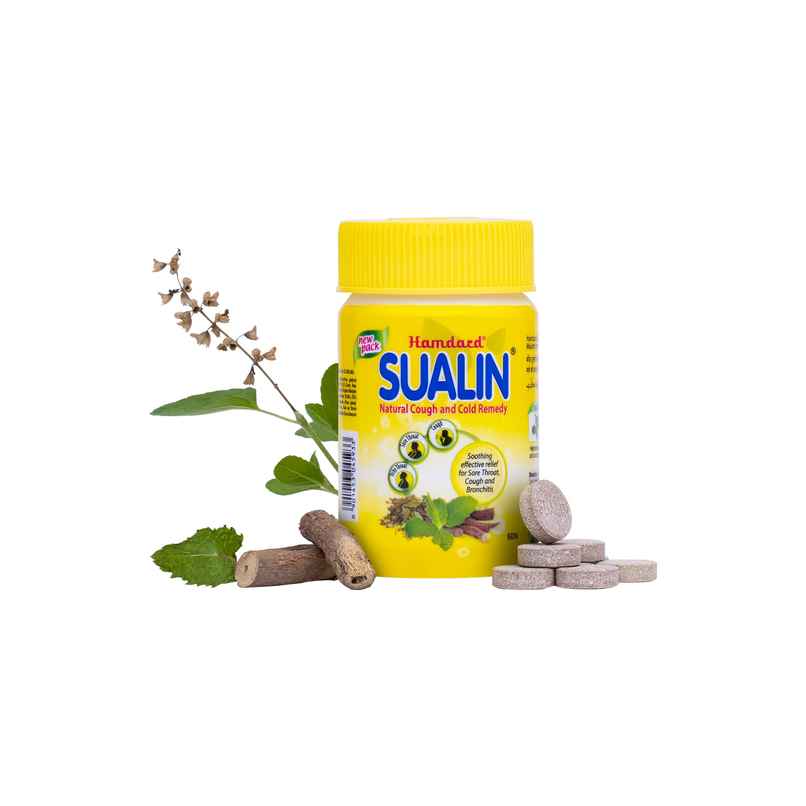 Hamdard Sualin Tablets| Cold - Cough - Absolutely Pure Natural Tablets