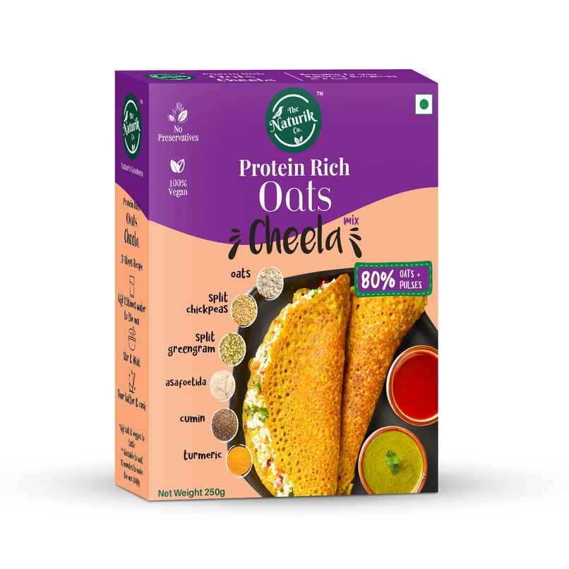 The Naturik Co Protein Oats Cheela