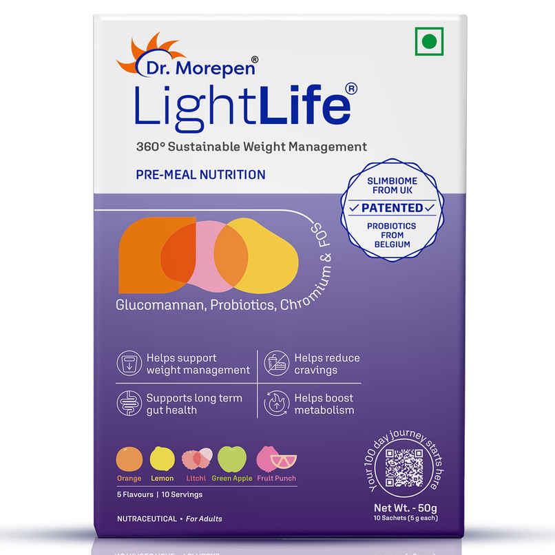 Dr. Morepen LightLife Pre-Meal Nutrition Helps in Weight Management
