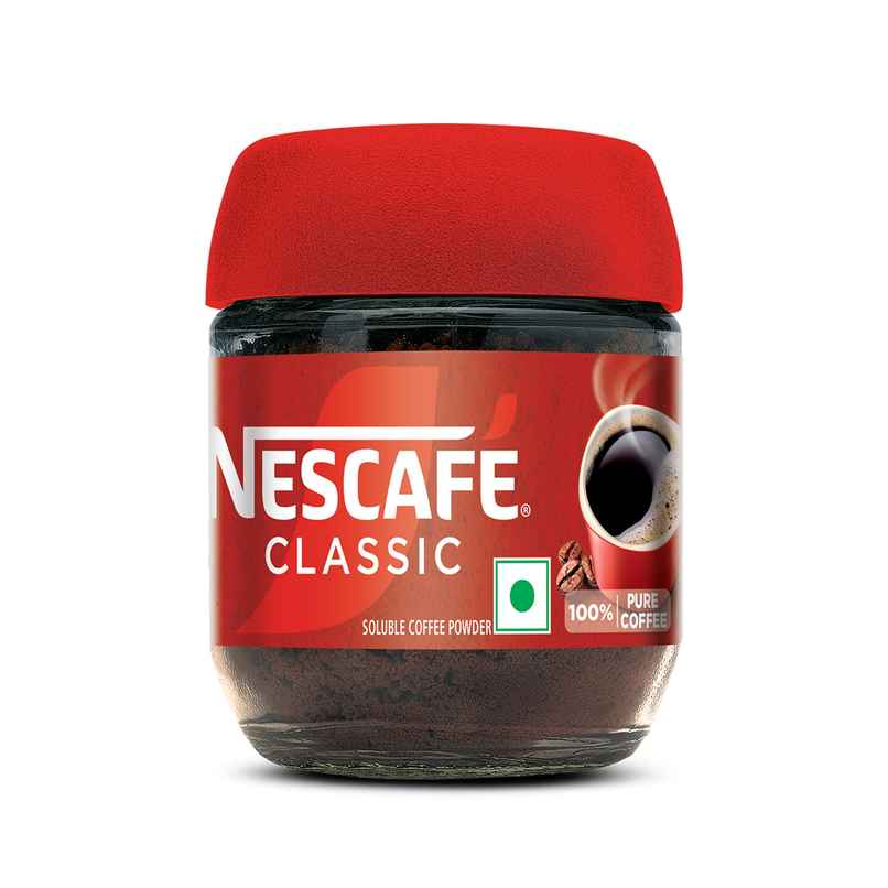Nescafe Classic - Instant Coffee Powder - 100% Pure Coffee