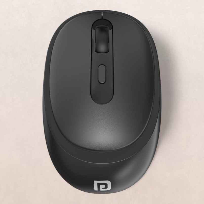Portronics Wireless Optical Mouse Toad 27-Black