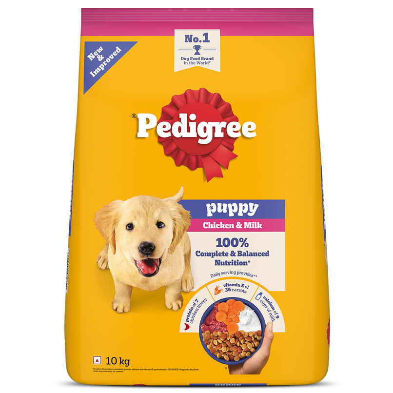 Pedigree Puppy Chicken & Milk Dry Dog Food