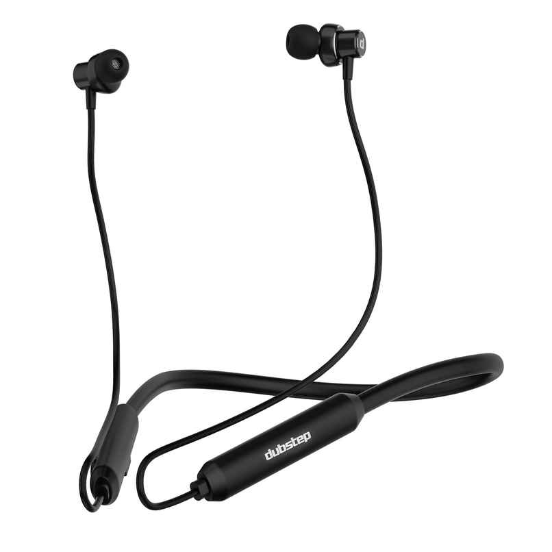 Dubstep Jive J7 Wireless Earphones with Mic | Upto 50 Hrs Playtime | ENC | BT v5.4 | Black