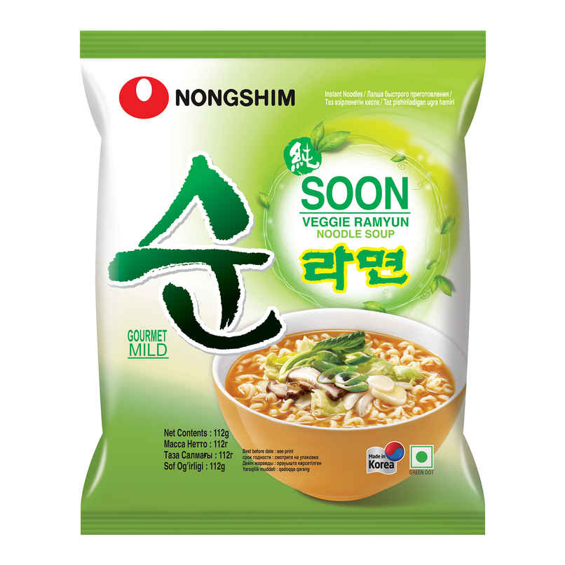 Nongshim Soon Veggie Ramyun