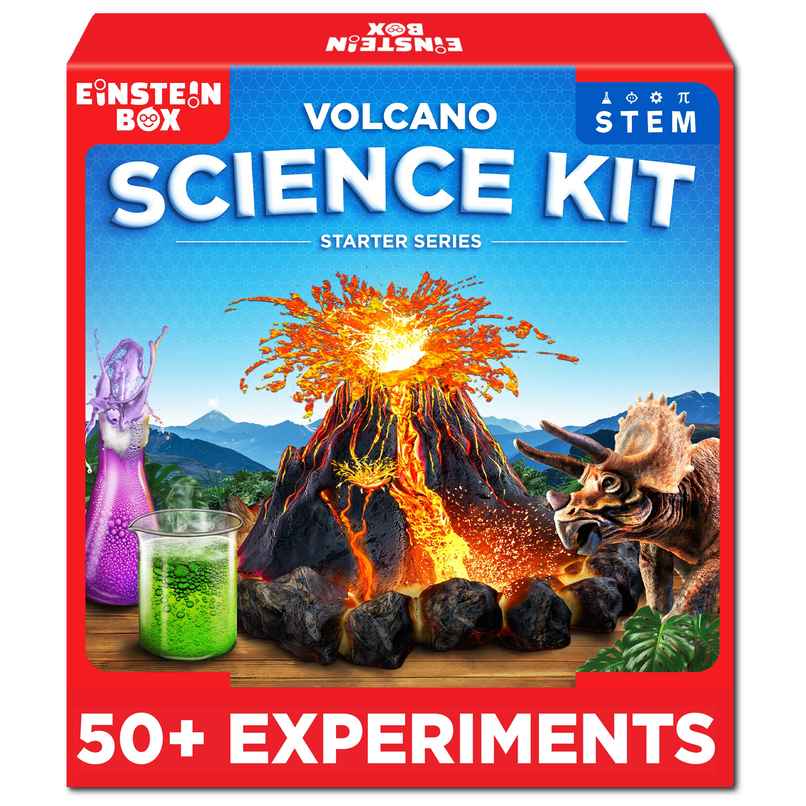 Einstein Box Volcano Science Starter Kit For 6 To 14 Year Olds Einstein Box Volcano Science Starter Kit For 6 To 14 Year Olds
