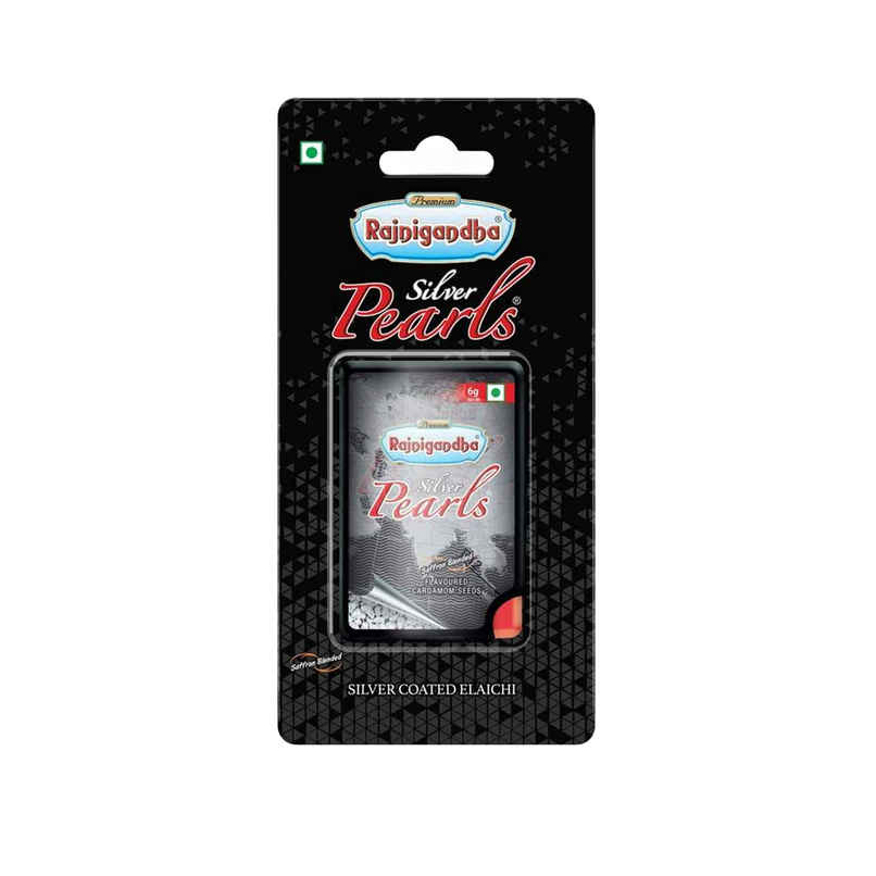 Rajnigandha Silver Pearls Elaichi Mouth Freshener