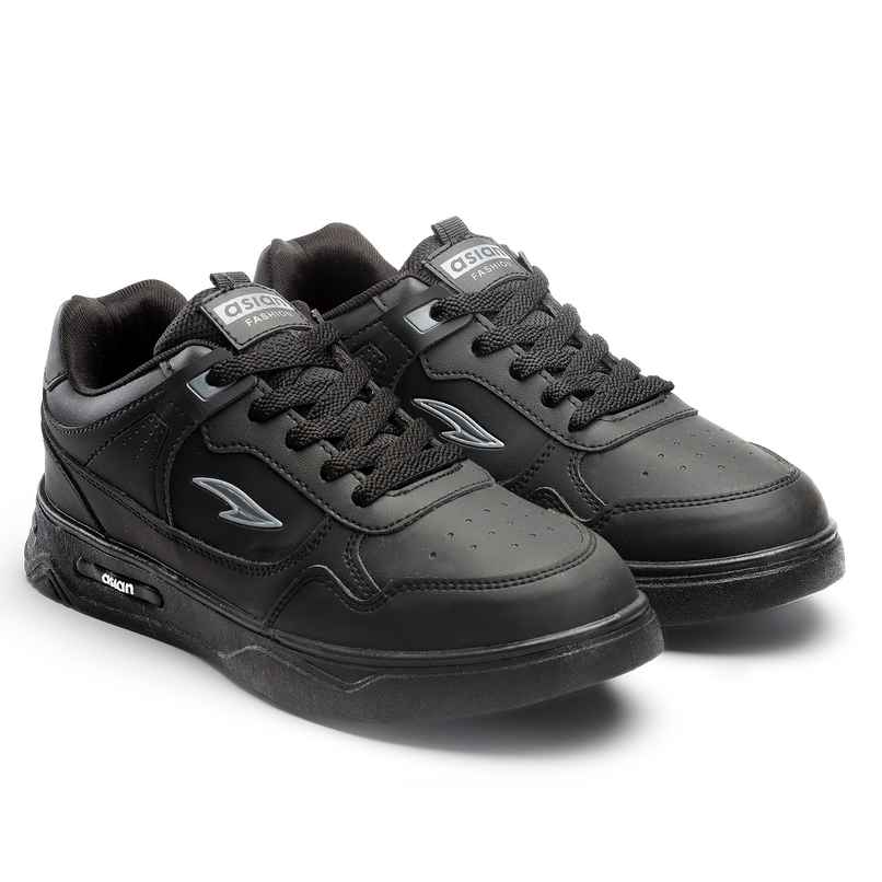 Asian Boston-01 Men Sneakers Black (Size-6)