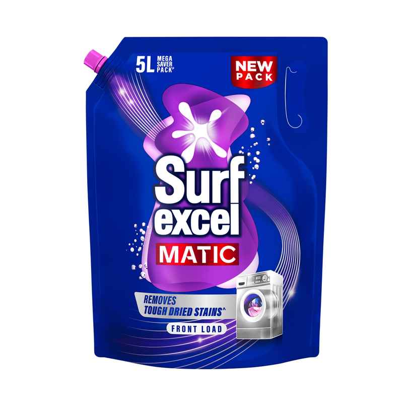 Surf Excel Matic Front Load Detergent Liquid | Pouch