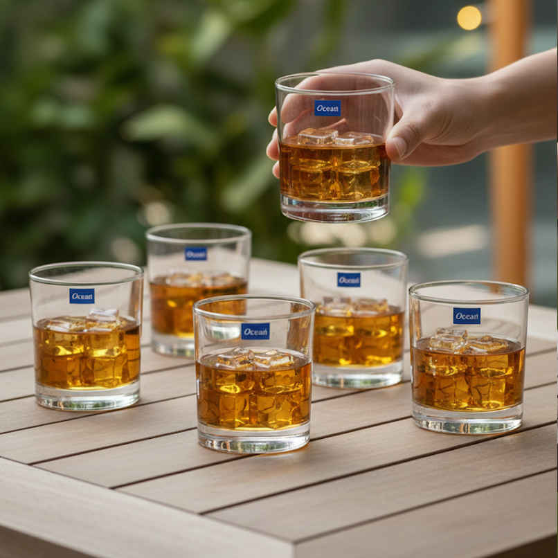 San Marino Whisky Glass | 6 pcs | 385 ml | Ocean Glassware