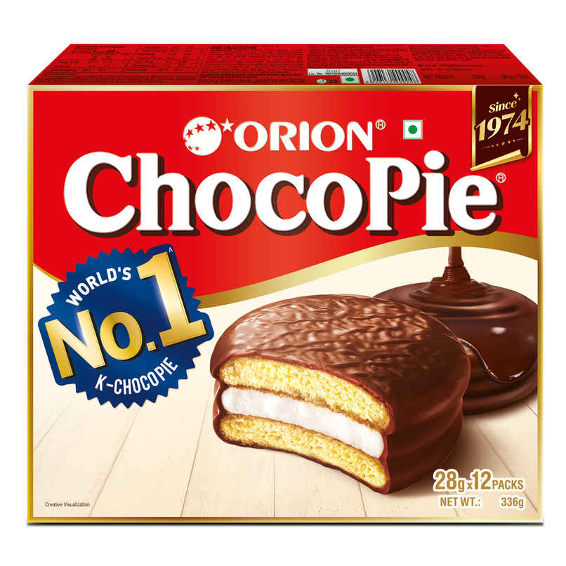 Orion Choco Pie | Chocolate Coated Soft Biscuit Orion Choco Pie | Chocolate Coated Soft Biscuit