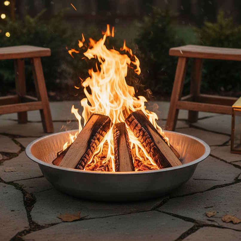 Iron Fire Pit-Tasla | Mangal Bhawan