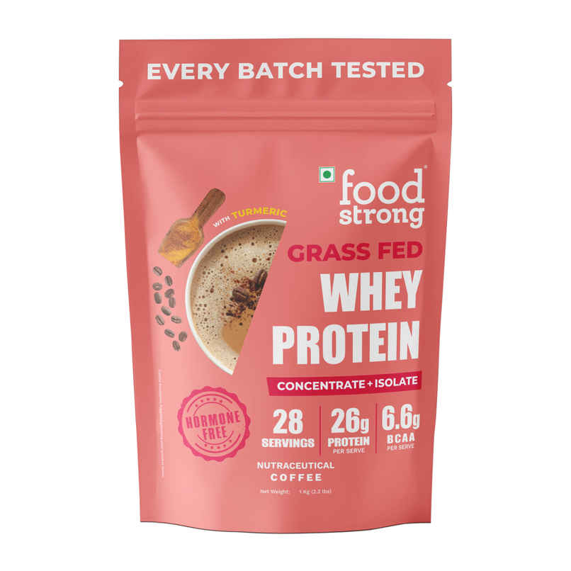 Foodstrong Whey Protein Powder Coffee