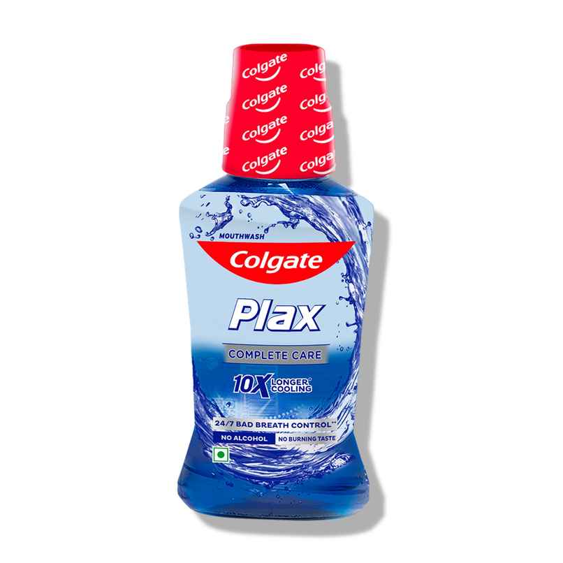 Colgate Mouthwash - Maxfresh Plax Complete Care Alcohol Free Imported