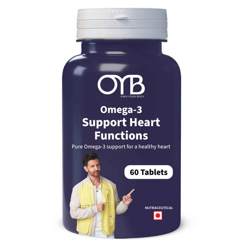 OYB Omega Fish Oil with 1000 mg Omega-3 (EPA & DHA)