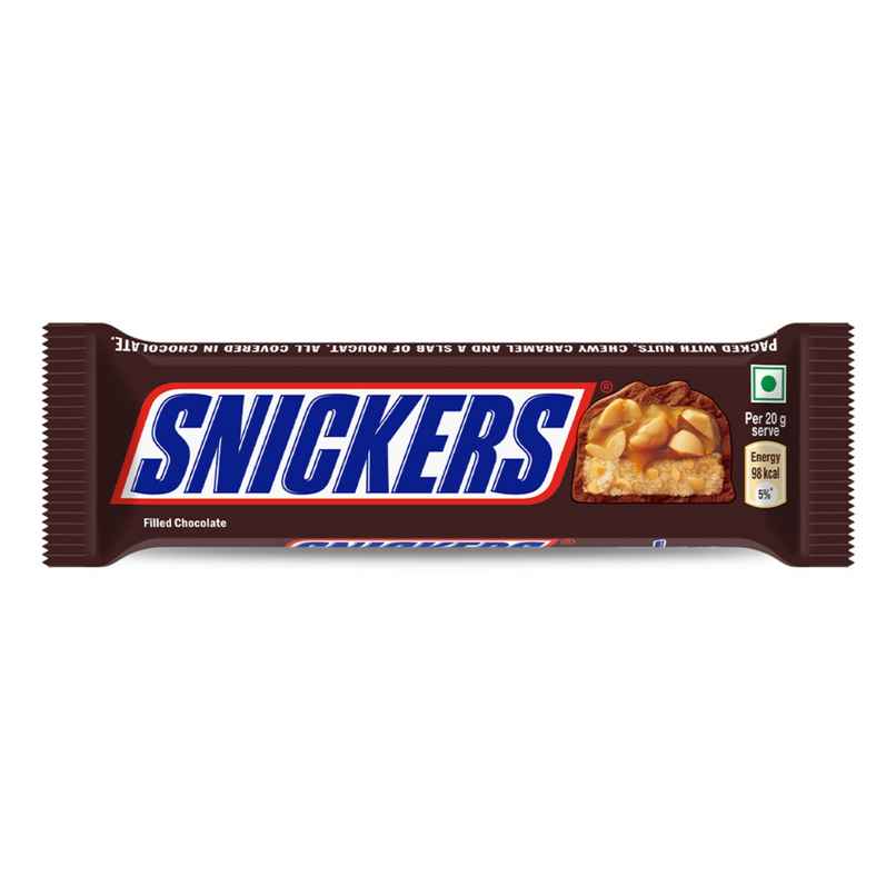 Snickers Peanut, Nougat & Caramel Chocolate Bar