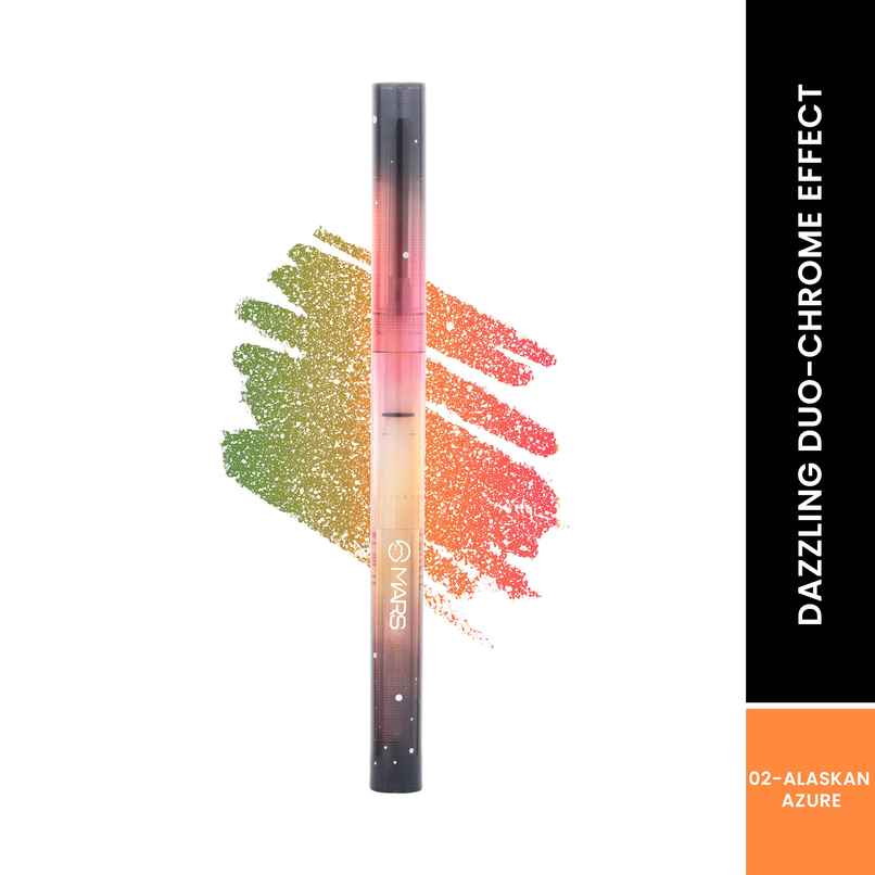 MARS Cosmetics Northern Lights In A Pen Retractable Eyeliner (0.35gm) (02-ALASKAN AZURE)