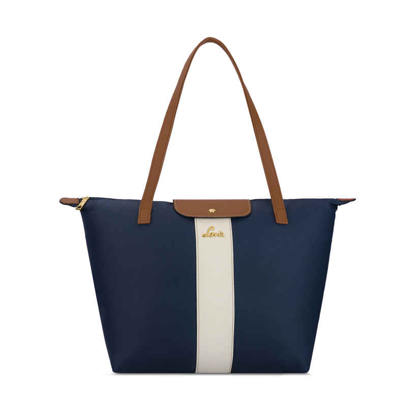 Lavie Women's Colourblock Vincy Tote Handbag | Navy Blue