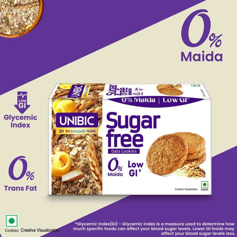 UNIBIC Sugar Free Oats