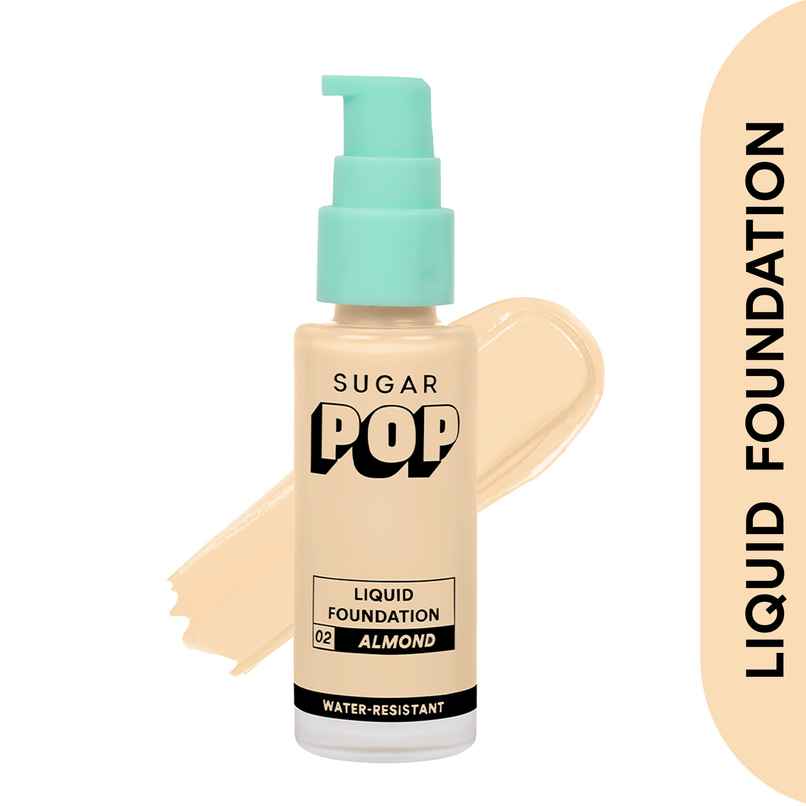 SUGAR POP Liquid Foundation - 02 Almond SUGAR POP Liquid Foundation - 02 Almond