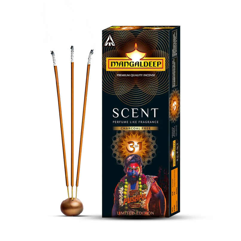 Scent 3 In 1 Incense Sticks - Inspired By Fine Fragrances | Mangaldeep Scent 3 In 1 Incense Sticks - Inspired By Fine Fragrances | Mangaldeep