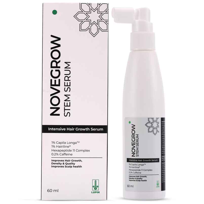 NOVEGROW Intensive Hair Growth Serum | Dermatologically Tested