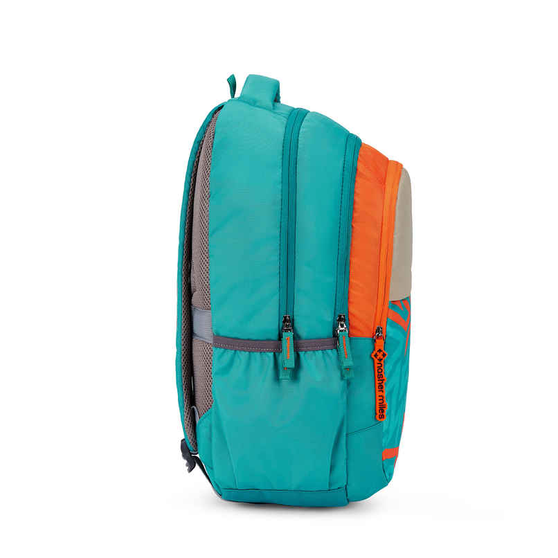 Nasher Miles Backpack for Unisex | Laptop Backpack | Casual Physics | Green - 31L