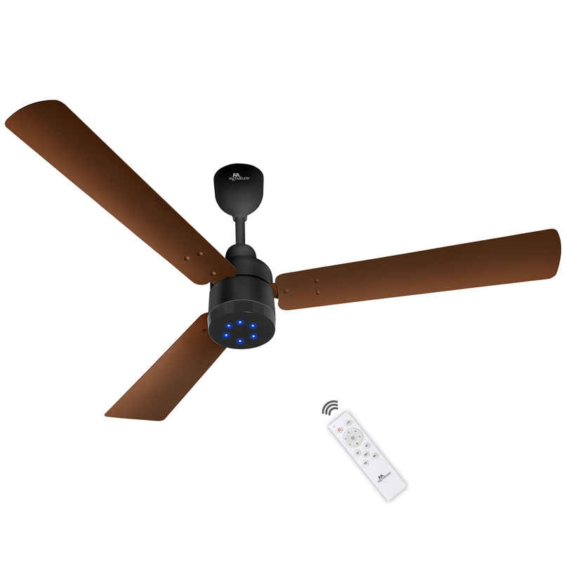 RR Signature BrightAir BLDC Ceiling Fan,1200mm,Remote Control,BEE 5 Star,LED Indicator,Velvet Brown RR Signature BrightAir BLDC Ceiling Fan,1200mm,Remote Control,BEE 5 Star,LED Indicator,Velvet Brown