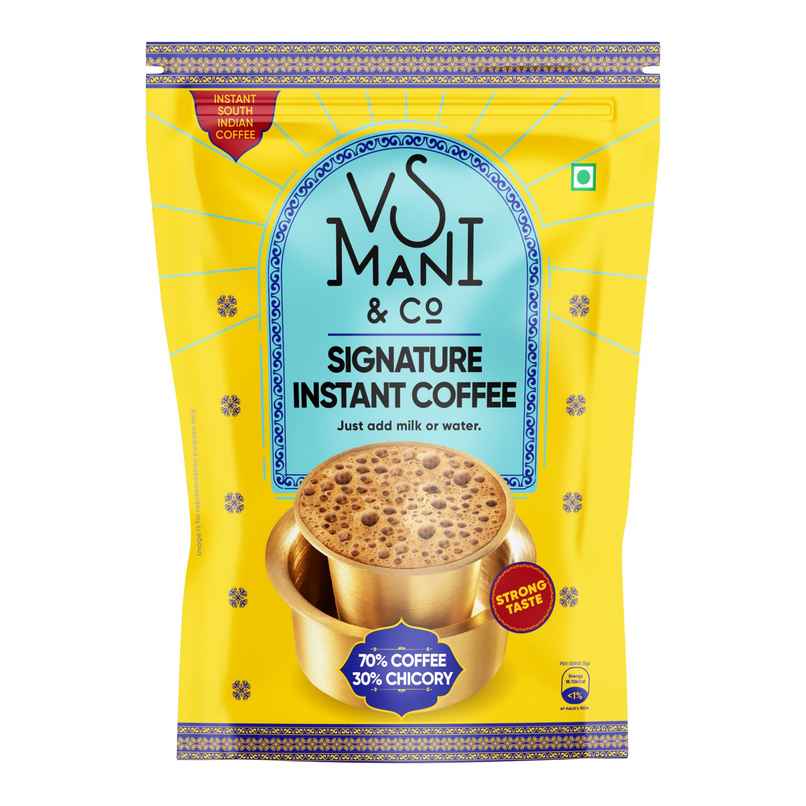 VS Mani Signature Instant Coffee | South Indian Blend | 70:30 Blend