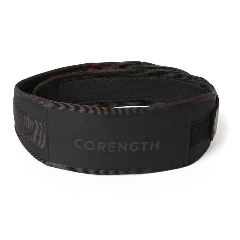 Decathlon | Corength Weight Training Belt With Dual Nylon Closure - Black - XL/2XL