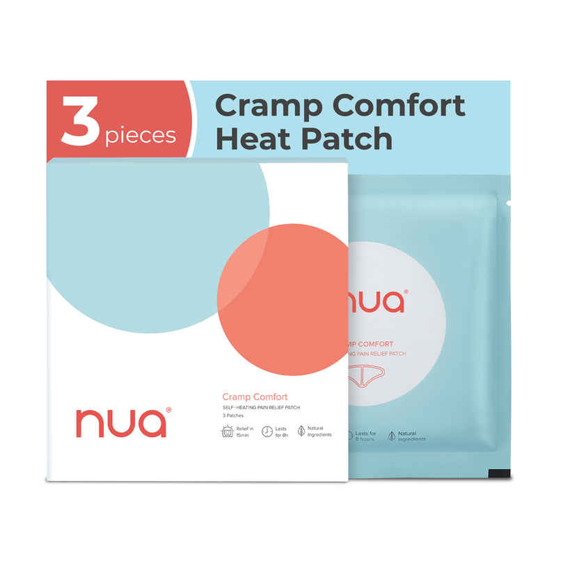 Nua Cramp Comfort Heat Patches For Period Pain Nua Cramp Comfort Heat Patches For Period Pain
