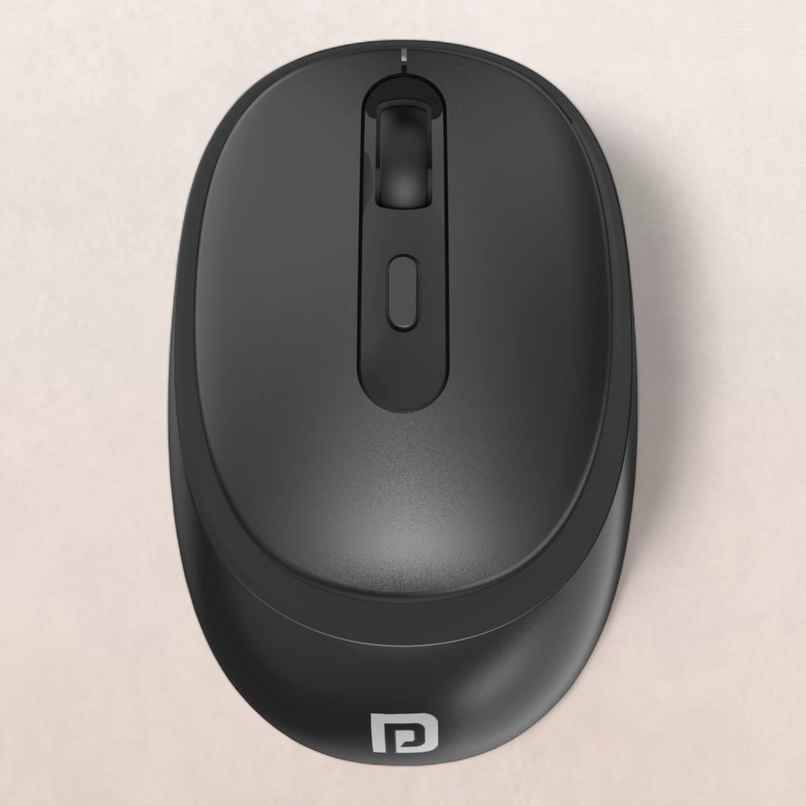 Portronics Wireless Optical Mouse Toad 27-Black