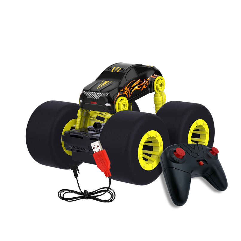 SEEDO Remote Control Car 1:16 , 2.4 GHz, USB Rechargeable, Fast Speed Super Sonic Stunt Car | Black