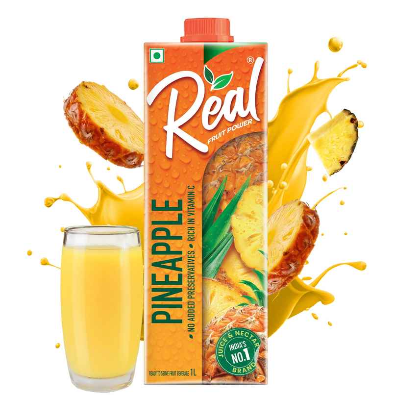Dabur Real Fruit Power Pineapple Fruit Juice Dabur Real Fruit Power Pineapple Fruit Juice