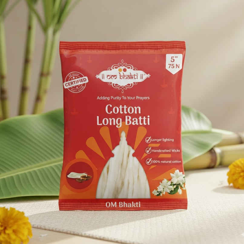 Cotton Long Batti | Om Bhakti