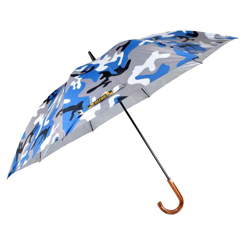 Eume Ordin Auto Open 27 Inch 1 Fold Unisex Camouflage Blue And Silver Color Umbrella Eume Ordin Auto Open 27 Inch 1 Fold Unisex Camouflage Blue And Silver Color Umbrella