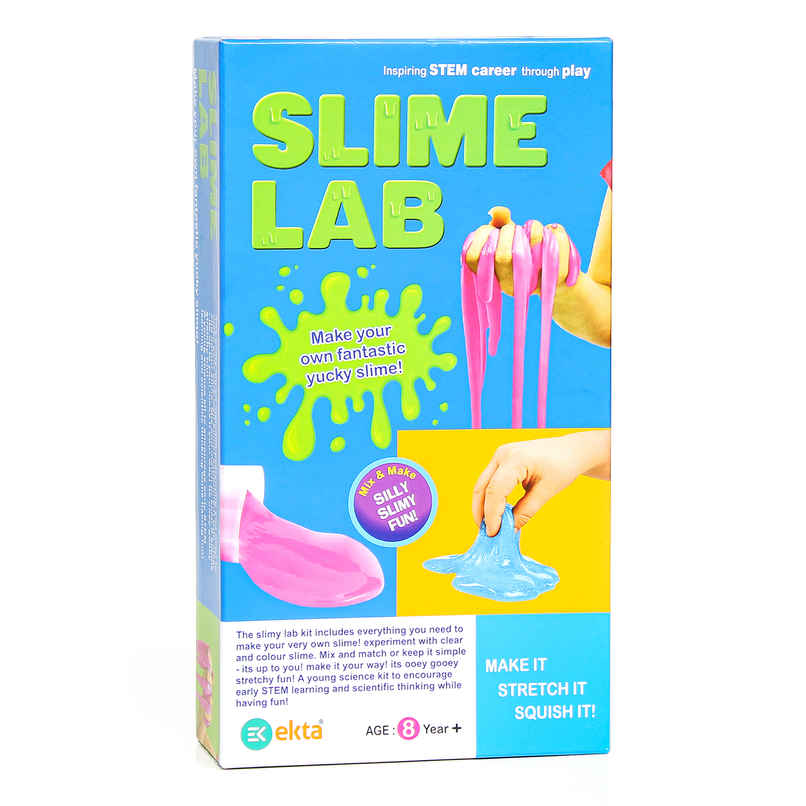 Ekta Slime Lab Jr., Make Your Own Spooky Non-Toxic Slime