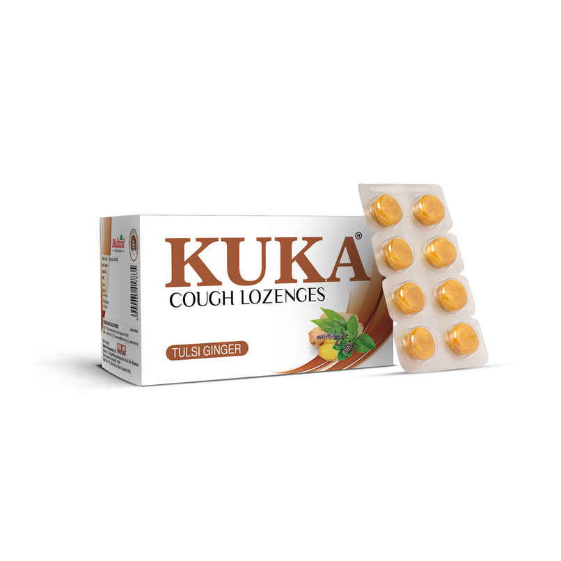 Multani Kuka Cough Tablets | Tulsi Ginger | For Sore & Irritating Cough Multani Kuka Cough Tablets | Tulsi Ginger | For Sore & Irritating Cough